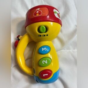 VTECH Spin & Learn 6” Color Flashlight with Sounds and Lights